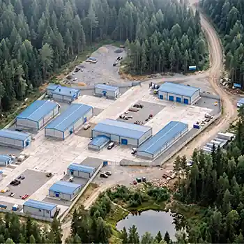 Временные здания и сооружения на период проведения бурильных работ